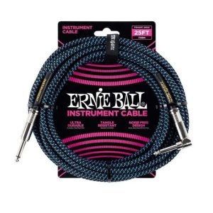 Cable Instrumento Blk/Blue 7,5 M Ernie Ball P06060