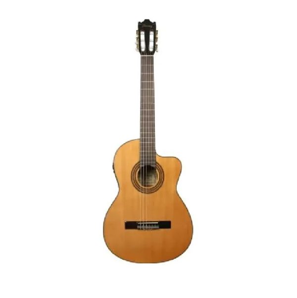 Guitarra electroacústica Ibanez GA6CE - color amber high gloss (AM)